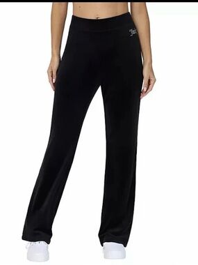 Juicy Couture x Mean Girls Women's Velour Pant Size L Black